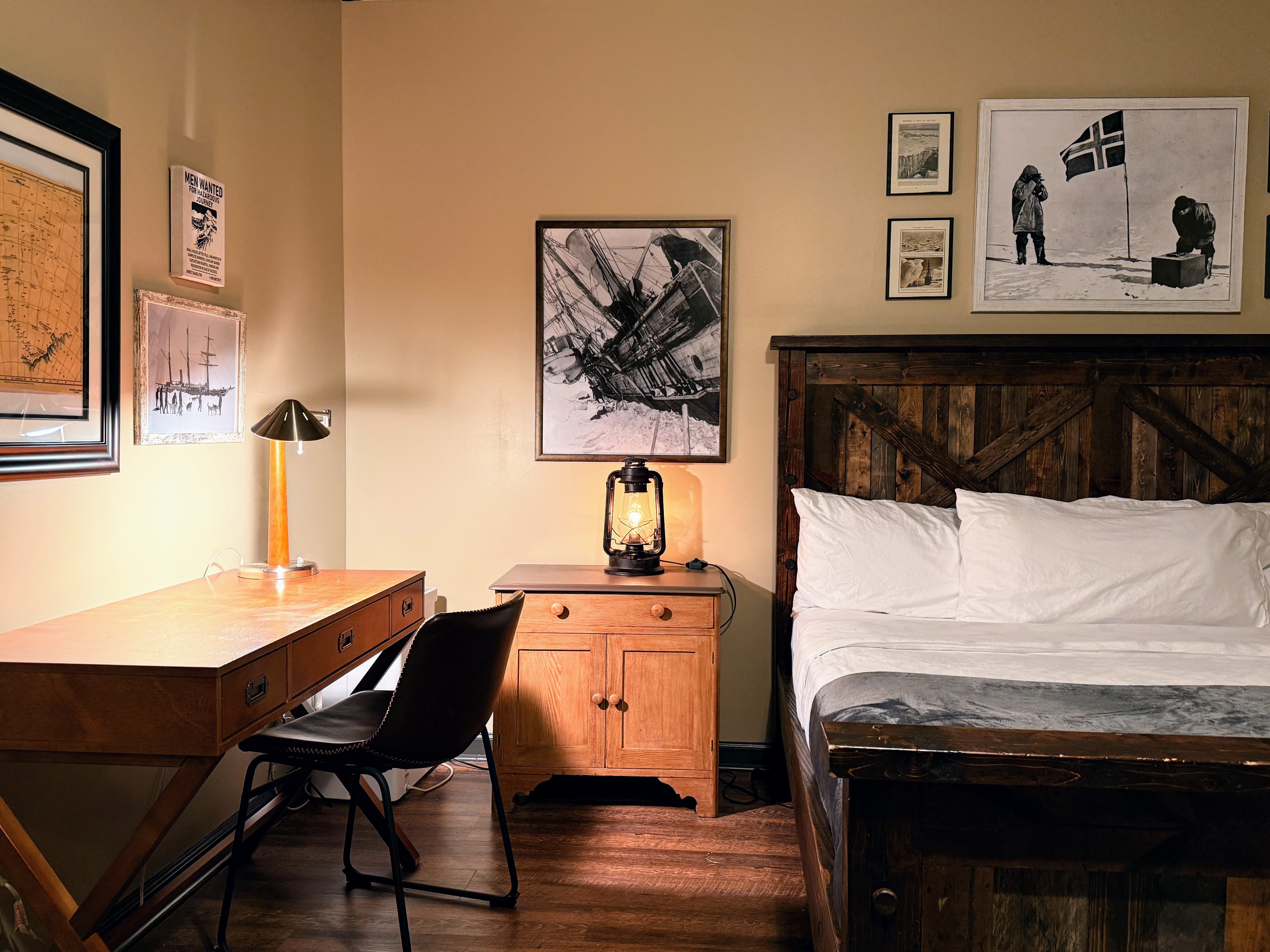 Family Suite: 1 of 3 rooms featuring King bed with polar explorers them